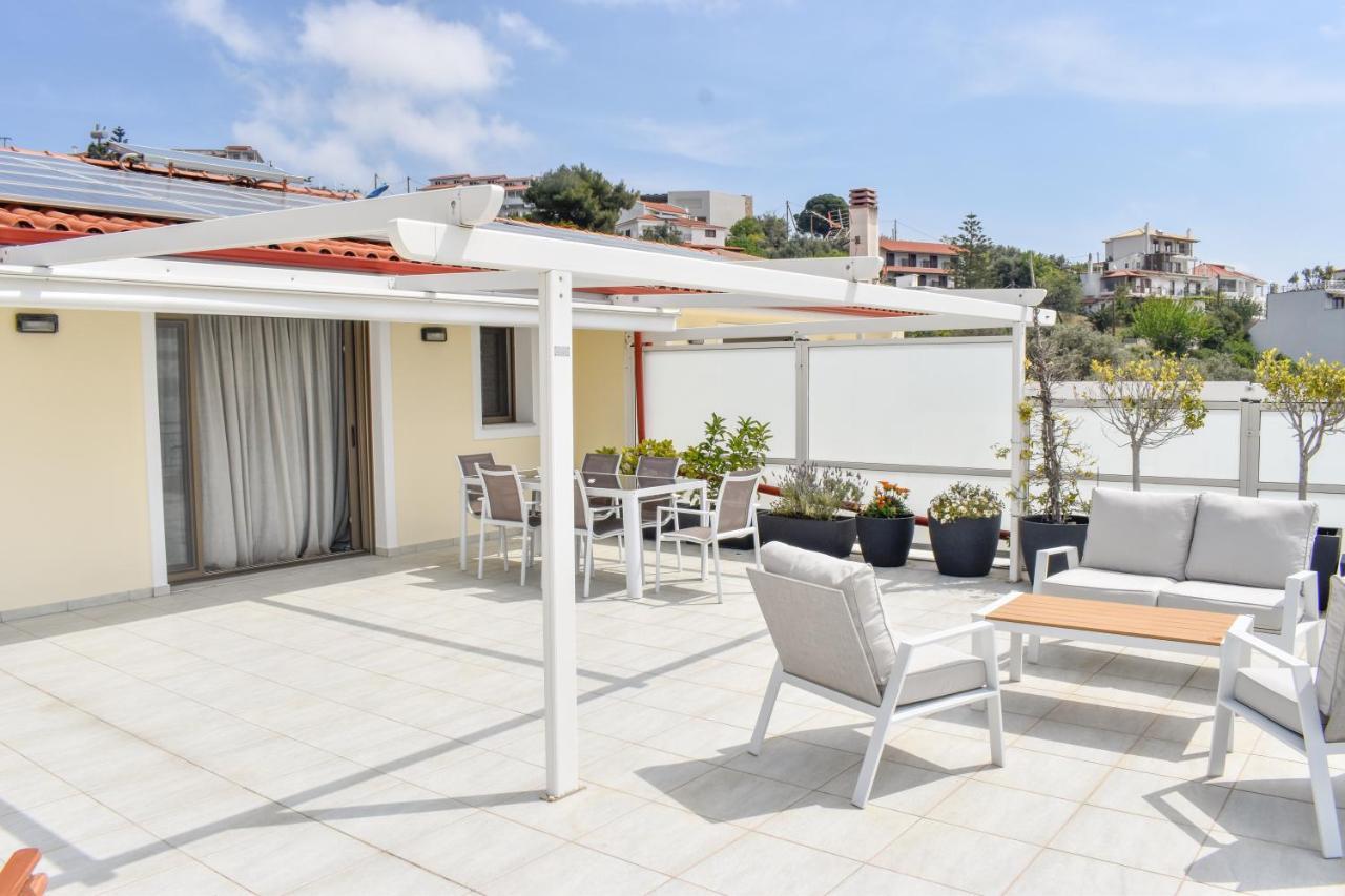 Apartamento Zoe'S Flat Megali Ammos Skiathos Exterior foto